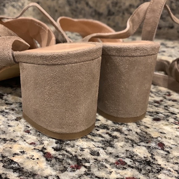 Charles David Suede Sandals - Picture 6 of 7
